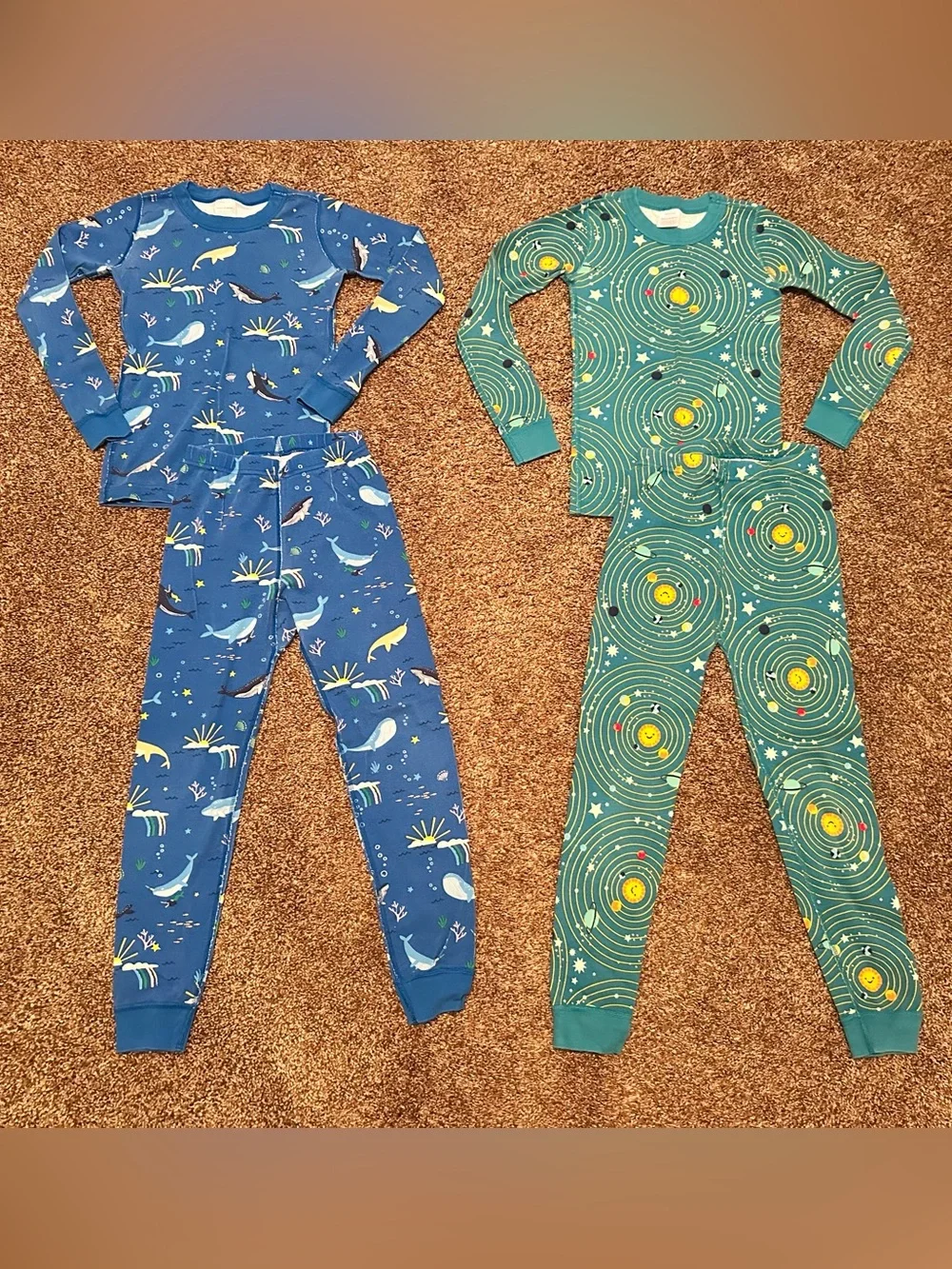 Bundle of 2 Pairs of Hanna Andersson Pajamas size 8